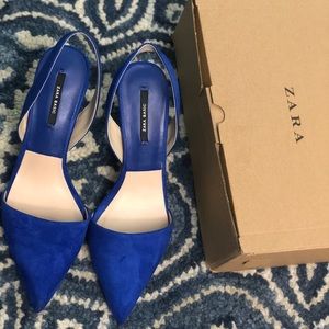 ZARA Basic Slingback  (Destalonado Tacon Basic)